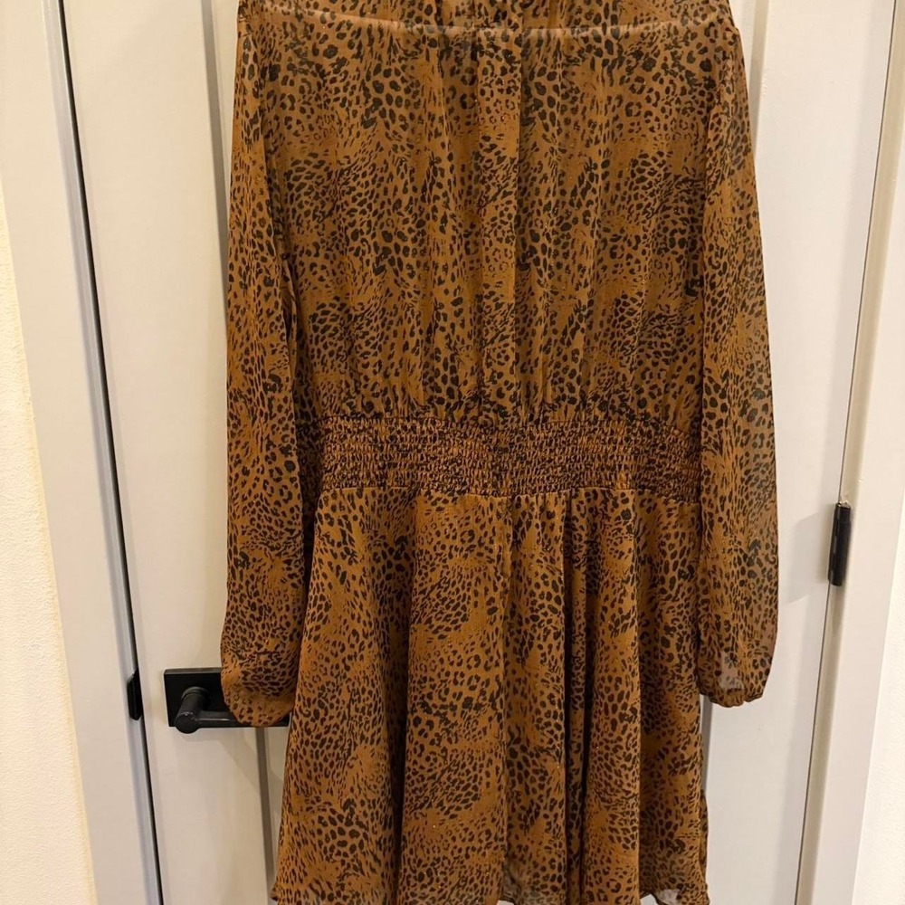 Forever21 Leopard Dress Size 2XL